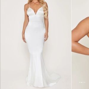 Shellin White Wedding Dress